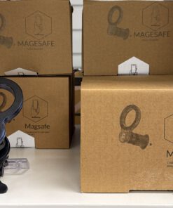 Magnetic car ventholder bracket